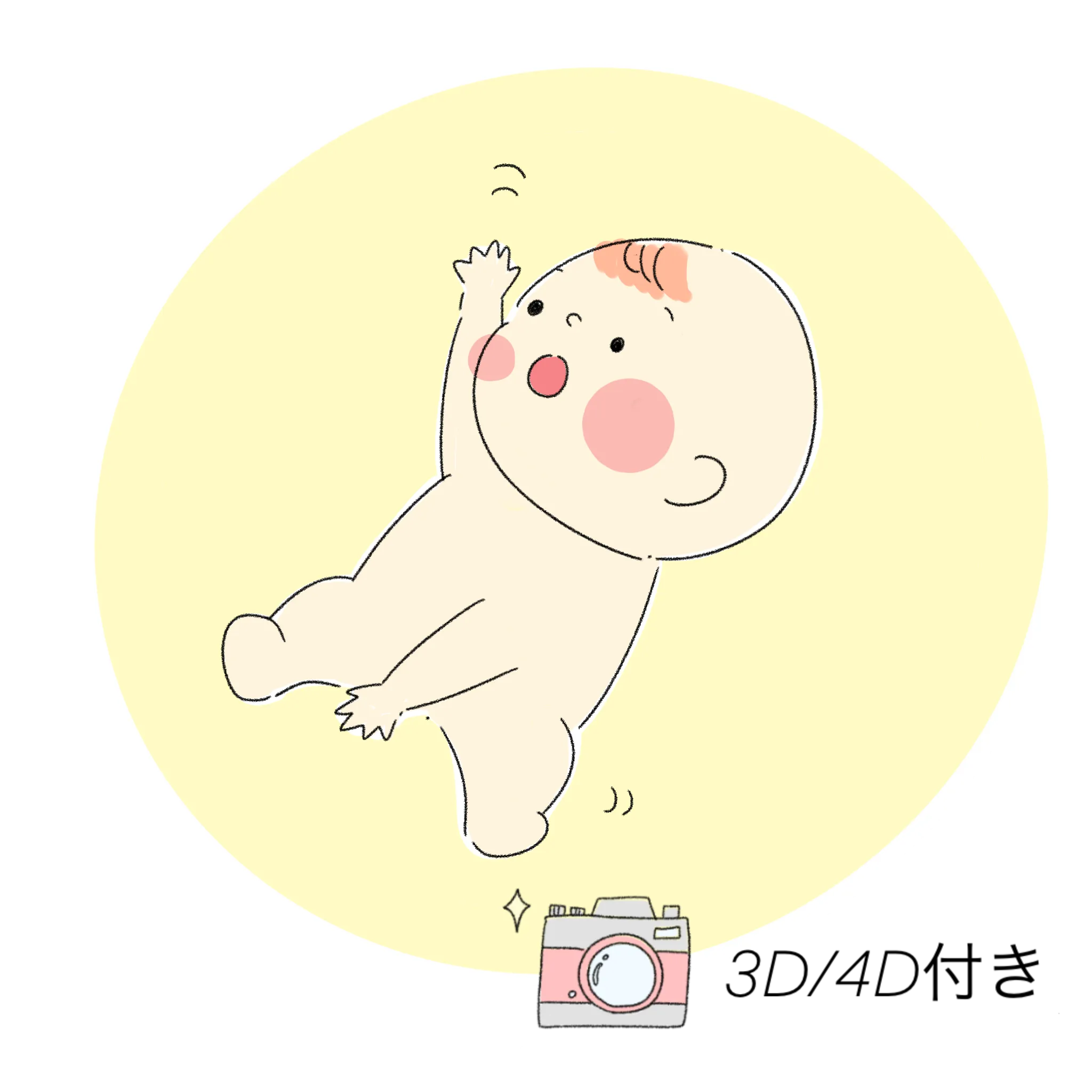 イメージ:中期胎児精密検査
